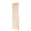 Puerta para Exteriores Sólida de Madera Pino Radiata